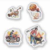 Sticker Rends papa fier ! (Devant)