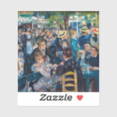 Sticker Renoir - Danse au Moulin de la Galette (Feuille)