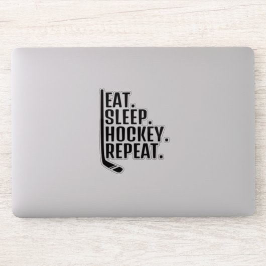 Sticker Répéteur de hockey sur sommeil (Ordinateur)