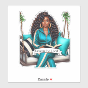 Sticker Repose Dans Le Seigneur
