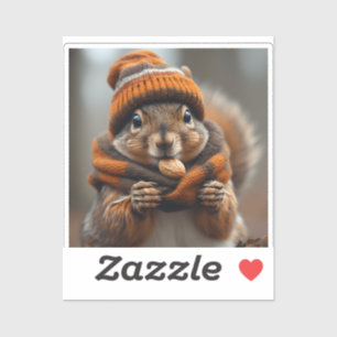 Sticker Repris de grignotage - Squirrel Ai image