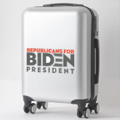Sticker Républicains Pour Joe Biden (Sur valise)