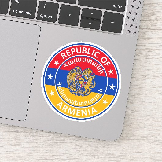 Sticker République d'Arménie (Détail)