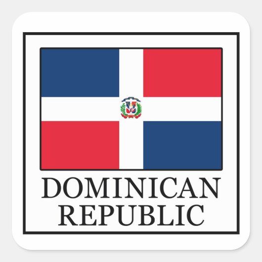 sticker République Dominicaine (Devant)