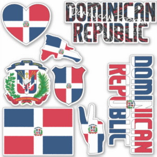 Sticker République Dominicaine Extraordinaire Forme les sy
