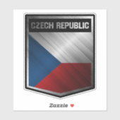 Sticker République tchèque (Feuille)