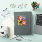 Sticker République tchèque (Couverture iPad)