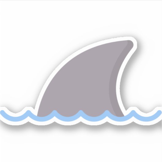 Sticker requin (Devant)