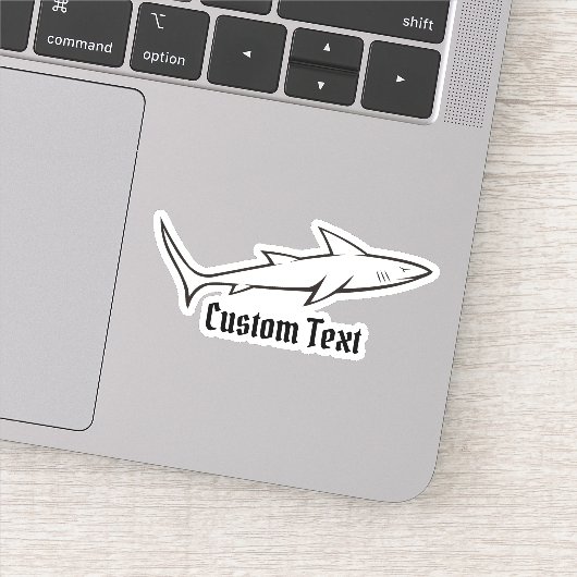 Sticker Requin (Détail)