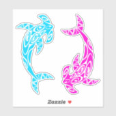 Sticker Requins à tête de marteau (Feuille)