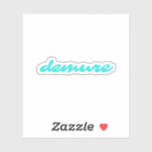 Sticker Réservée (Feuille)