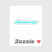 Sticker Réservée (Feuille)