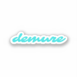 Sticker Réservée