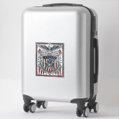 Sticker Résine Patriotique (Sur valise)