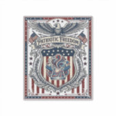 Sticker Résine Patriotique (Devant)