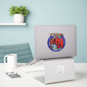 Sticker Resist State Bird Cardinal  (Ordinateur portable sur le bureau)