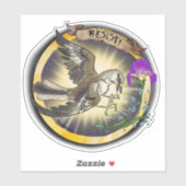 Sticker Resist State Bird Tennessee Mockingbird (Feuille)