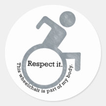 Sticker "Respectez-le"