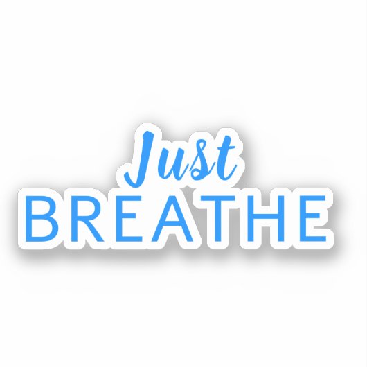 Sticker Respire (Recto)