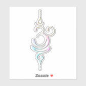 Sticker Respirer pastel (Feuille)