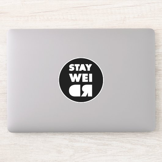 Sticker Reste bizarre (Ordinateur)