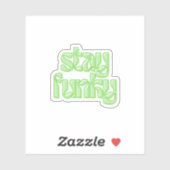 Sticker Reste Funky (Feuille)