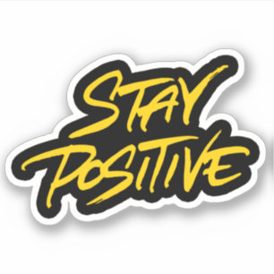 Sticker Rester positif