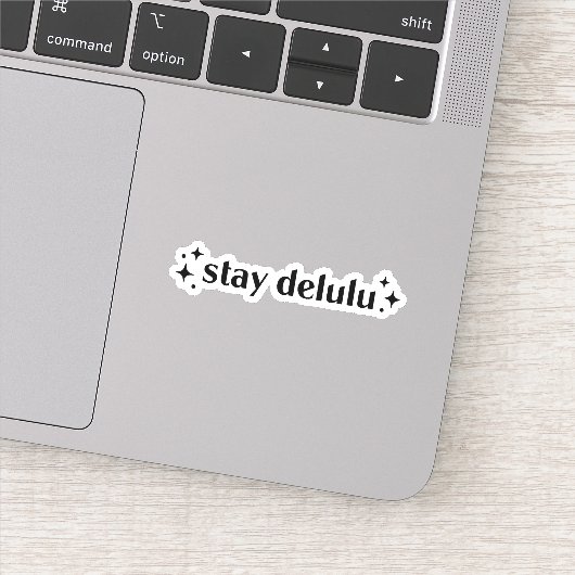 Sticker Restez delulu (Détail)