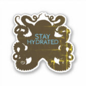 Sticker Restez hydraté (Devant)