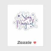 Sticker Restez magique (Feuille)