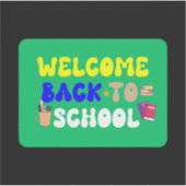Sticker Retour à l'école (Devant)