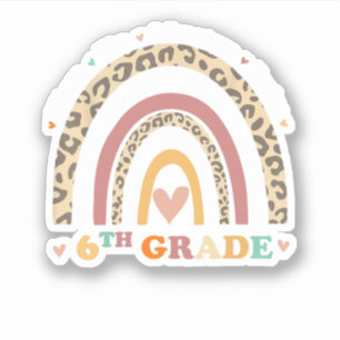 Sticker Retour À L'École 6E Année Où L'Aventure Commence