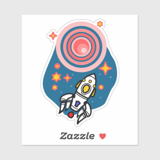 Sticker Retour sur Mars (Feuille)