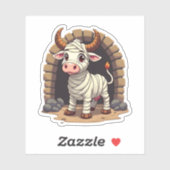 Sticker Retours Moo-Mummy (Feuille)