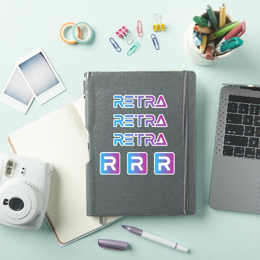 Sticker Retra (Couverture iPad)