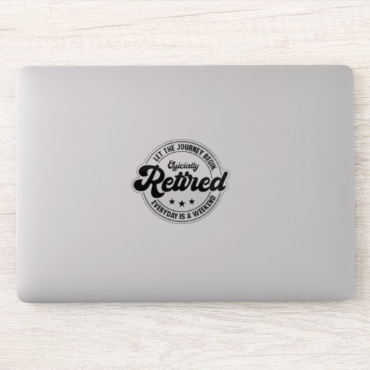 Sticker Retraite (Ordinateur)