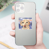Sticker Retriever du Labrador    (Téléphone)