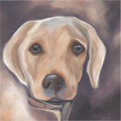 Sticker Retriever du Labrador (Recto)