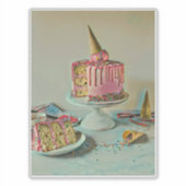 Sticker Retro ice cream popsicle (Devant)