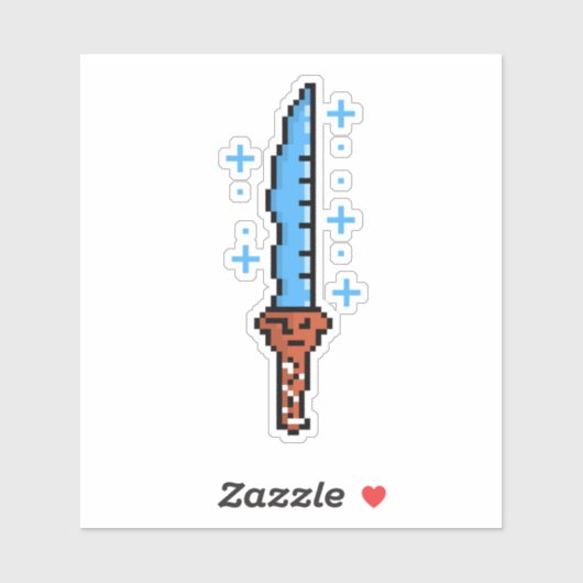 Sticker Retro Ice Dagger (Feuille)