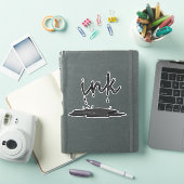 Sticker Retro Ink - Vibes créatives (Couverture iPad)