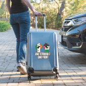 Sticker Rétro Irlande Palestine Solidarité Première révolu (Valise Insitu)