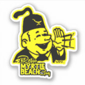 Sticker retro myrtbeach (Devant)