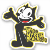 Sticker Rétro Myrtle Beach Guy (Devant)
