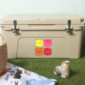 Sticker Retro Pixel Art  (Glacière)