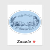 Sticker Réunion Tengesdal 1986 (Feuille)