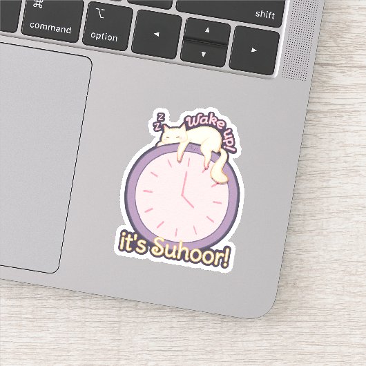 Sticker Réveille-toi ! C'est Suhoor ! (Détail)