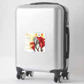 Sticker Révélation Le deuxième Armageddon Apocalypse à ven (Sur valise)