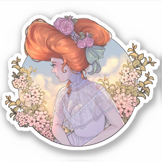 Sticker rêverie (Devant)