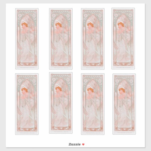 Sticker Reverie du Soir (1899) (Feuille)